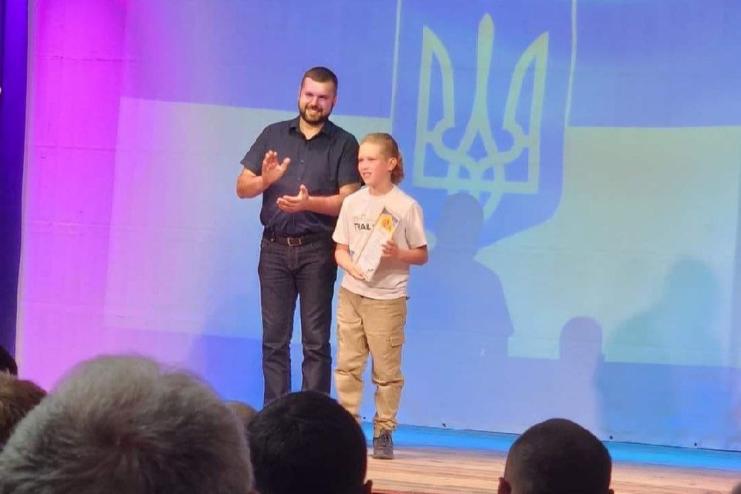 В Кілії нагородили наймолодшого волонтера
